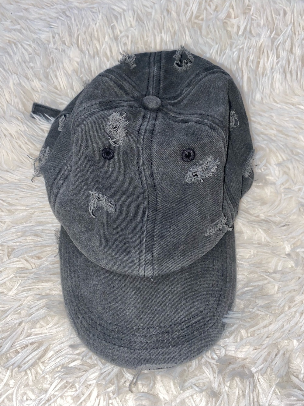 Distressed Black Hat